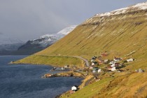 Skipanes and Undir villages in Faroe Islands 
