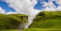 Skogafoss waterfall Iceland 