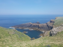 Skomer Island South West Wales UK A remote island with a large puffin colony and amazing views 
