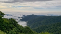 Smokey Mountains in the morning NC 