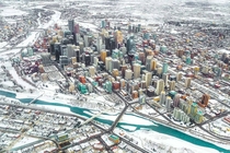 Snowy Calgary Canada OS 