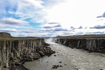 So many pictures of Iceland because this place is just too beautiful Selfoss Waterfall Iceland OC 