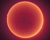 SOL  Taken with a Lunt pst hydrogen solar scope from Chattanooga Tn 