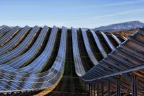 Solar Farm Les Mes France 
