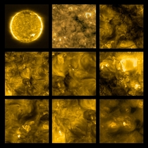 Solar Orbiters first view of the Sun