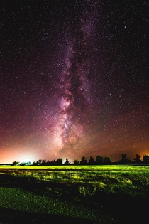 Some Kansas Love - The Milky Way over Lakin KS 