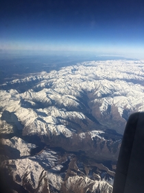Some nice mountains I saw whilst flying over Antignac France  x  