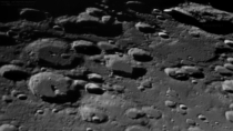 Some notable craters on the Moons southeast quadrant
