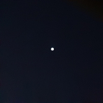 Some planets are far brighter than even the brighest star in the sky Heres a photo of Venus taken with my old Samsung Galaxy A at only  PM Canada