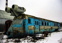 Soviet Experimental Jet-Powered Train 