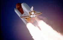Space Shuttle Atlantis takes flight on its STS- mission on December    am EST utilizing  pounds thrust produced by its three main engines The STS- was the third classified mission dedicated to the Department of Defense 