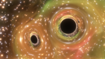 SpaceEngine A binary black hole