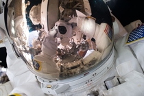 Spacewalk Selfie 