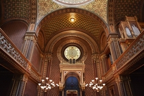 Spanish Synagogue is the most recent synagogue in the Prague Jewish Town It was in  for the local Reform congregation on the site of the th-century Altschul which was the oldest synagogue in the Prague ghetto It is called Spanish Synagogue for its impress
