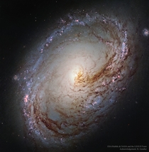 Spiral Galaxy M taken by Hubble 