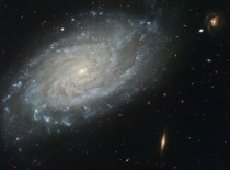 Spiral Galaxy NGC  This galaxy which lies about  million light-years away toward the direction of the constellation Leo was home to a supernova that appeared in  