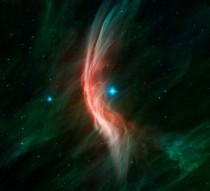 Spitzer Space Telescope view of the star Zeta Ophiuchus x