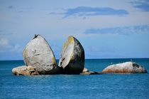 Split Apple Rock Abel Tasman NZ 