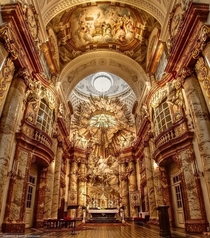 St Charles Church Vienna Austria Stunning Baroque Architecture 