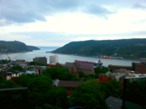 St Johns Newfoundland Taken from The Rooms 
