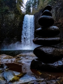 Stacks Of Serenity Abiqua Falls OR 
