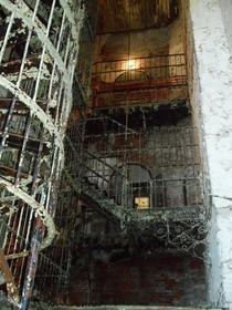 Stairway at Ohio State Reformatory