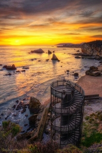 Stairway to Nowhere Pismo Beach California x
