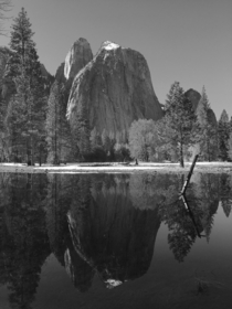 Standing in Ansel Adams footprints - Cathedral Rocks Yosemite 