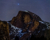 Stars over Half Dome  - a few more Yosemite pics in comments