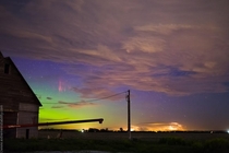 Stars Sprites Clouds Auroras by Mike Hollingshead