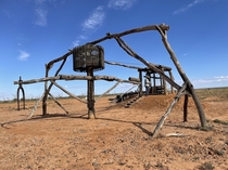 Still functional - Mule driven pump from s abandoned sheep wash outback Australia Near Tibooburra