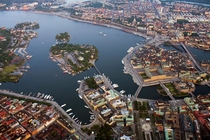 Stockholm from above 