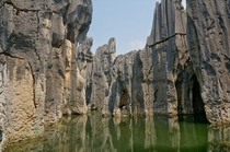 Stone Forest near Shilin Yi Yunnan Province China 