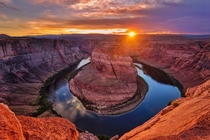 Stopped by Horseshoe Bend for a sunset 