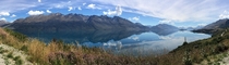 Stopped on the side of the rode on the way to Glenorchy New Zealand 