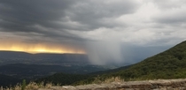 Storm brewing at Shenandoah National Park 