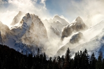Storm in the Marmarole Mountains Dolomites  Photo by Armin Bo xpost from rItalyPhotos