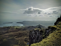 Storr gets all the love How about the view from above the Quiraing Isle of Skye Scotland 