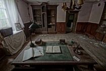 Study in an abandoned mansion Photo by Iris Beukhof 