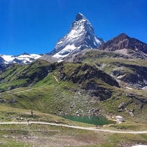 Stunning view of the Matterhorn Switzerland 