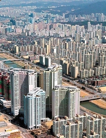 Suburban South Korea Bundang 