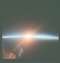 Sunrise as viewed from the Gemini VII December th  