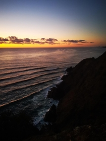 Sunrise at Byron Bay Lighthouse this morning 