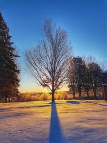 Sunrise at Wolfe Lake Frontenac Township Ontario Canada x