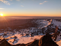 Sunrise from South Sister 