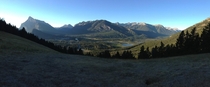 Sunrise in Banff Albert CA via iPhone  
