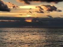 Sunrise in Belize 