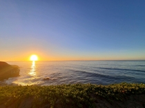 Sunrise in Santa Cruz CA 