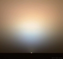 Sunrise on Mars captured by NASAs Opportunity rover