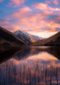Sunrise over Lake Kirkpatrick Otago New Zealand  by South of Home Photography